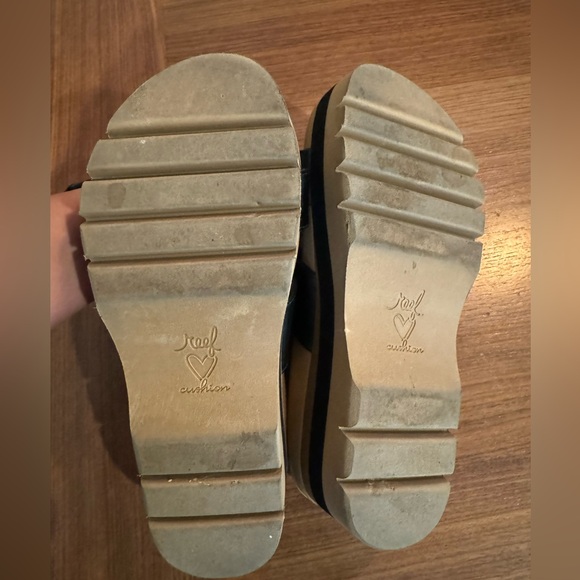 Reef banded horizon platform sandals - Picture 3 of 7